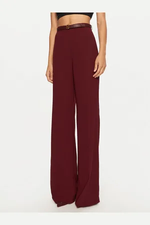 Elisabetta Franchi Kalhoty z materiálu