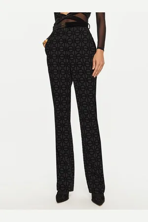 Elisabetta Franchi Kalhoty z materiálu