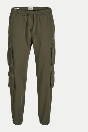 JACK & JONES Joggers kalhoty