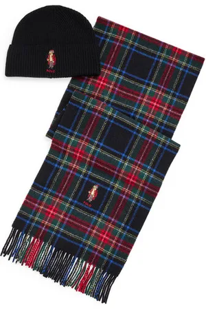 Ralph Lauren Sada čepice a šál