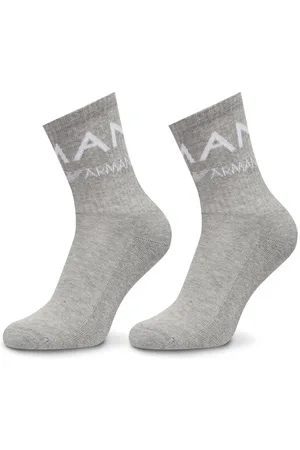 Emporio Armani Sada 2 párů dámských vysokých ponožek