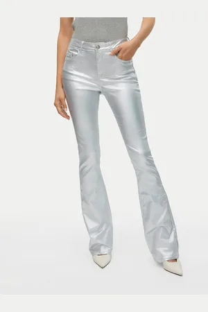 VERO MODA Kalhoty z materiálu