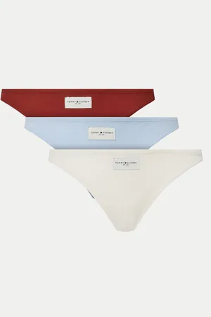 Tommy Hilfiger Sada 3 kusů klasických kalhotek