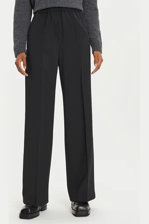 Max Mara Kalhoty z materiálu