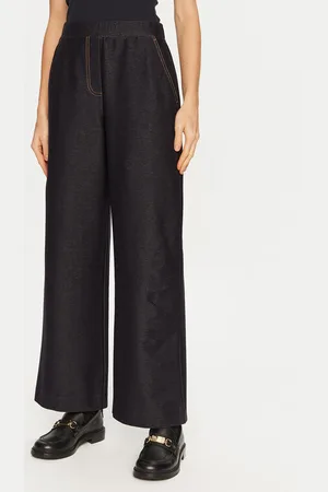 Max Mara Kalhoty z materiálu
