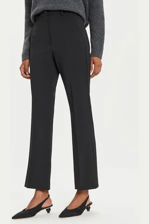 Max Mara Kalhoty z materiálu
