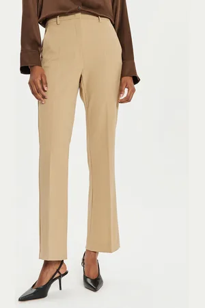 Max Mara Kalhoty z materiálu