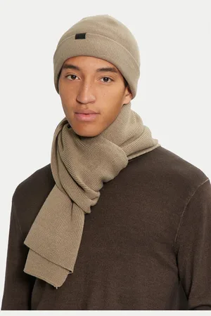 JACK & JONES Sada čepice a šál