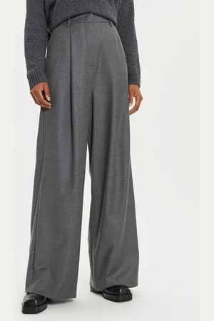 Max Mara Kalhoty z materiálu