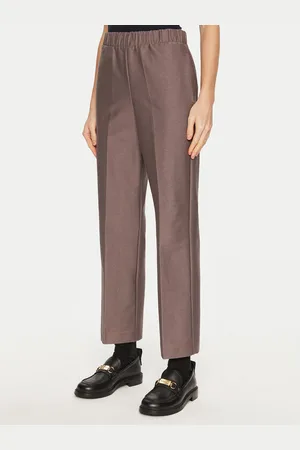 Max Mara Kalhoty z materiálu