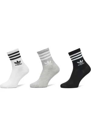 adidas Sada 3 párů vysokých ponožek unisex