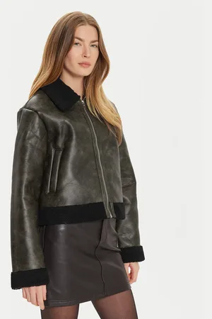 Pieces® Bunda z imitace kůže