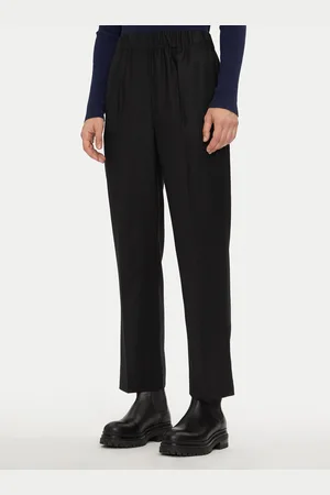 Max Mara Kalhoty z materiálu