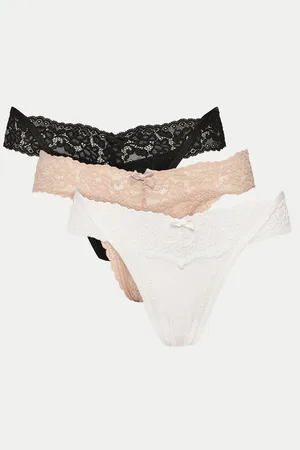 Hunkemöller Sada 3 kusů string kalhotek