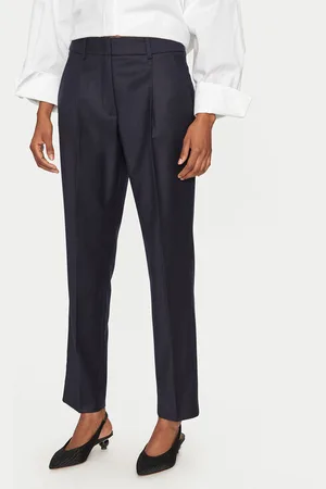 Max Mara Kalhoty z materiálu