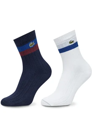 Lacoste Sada 2 párů vysokých ponožek unisex