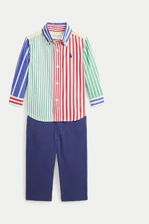Ralph Lauren Sada košile a látkové kalhoty