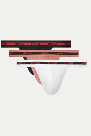 HUGO BOSS Sada 3 ks slipů Jock Strap