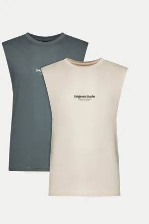 JACK & JONES Sada 2 kusů tank topů