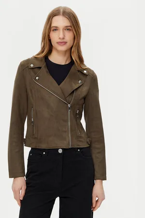 VERO MODA Bunda z imitace kůže
