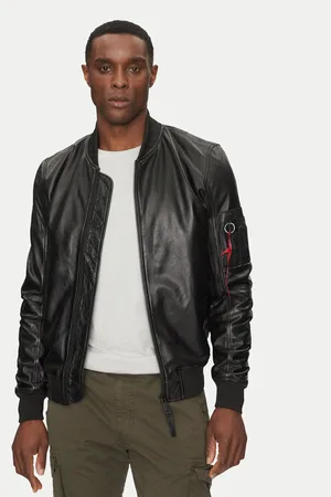 Alpha Industries Kožená bunda