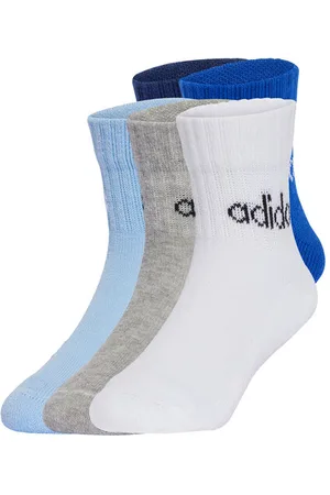 adidas Sada 5 párů dětských vysokých ponožek