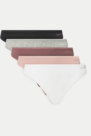 Calvin Klein Set 5 kusů kalhotek typu tanga