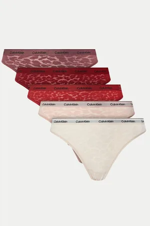 Calvin Klein Set 5 kusů klasických kalhotek