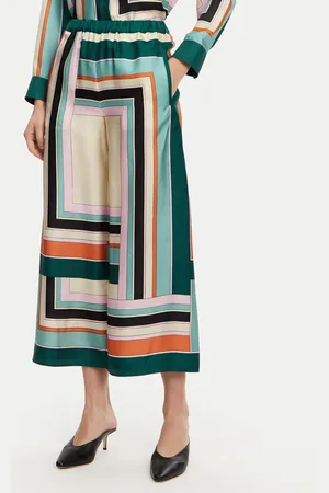 Max Mara Kalhoty z materiálu