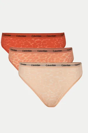 Calvin Klein Sada 3 kusů brazilských kalhotek