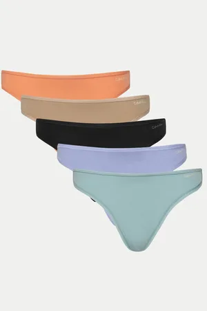 Calvin Klein Set 5 kusů kalhotek typu tanga