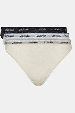 Calvin Klein Sada 3 kusů klasických kalhotek