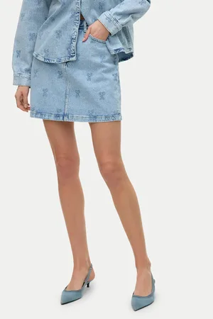 VERO MODA Džínová sukně