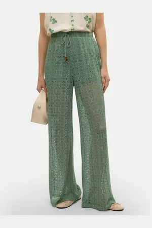 VERO MODA Kalhoty z materiálu