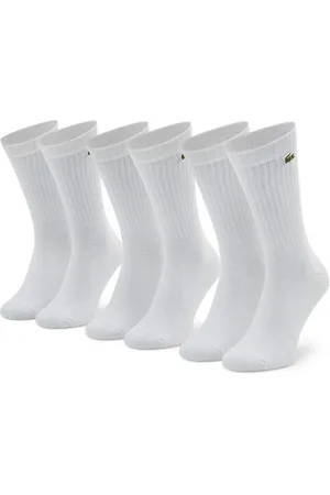 Lacoste Sada 3 párů vysokých ponožek unisex