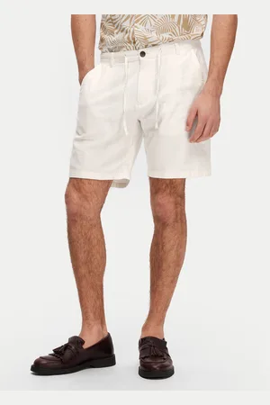 SELECTED Šortky z materiálu