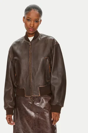 Max Mara Kožená bunda