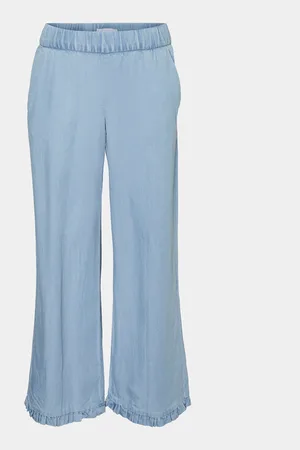 VERO MODA Kalhoty z materiálu