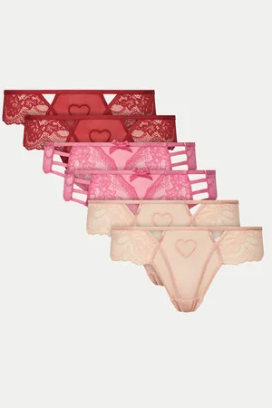 Hunkemöller Sada 6 kusů brazilských kalhotek