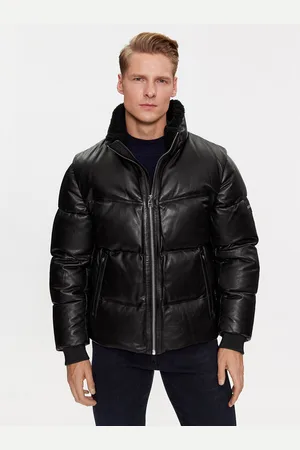 HUGO BOSS Kožená bunda