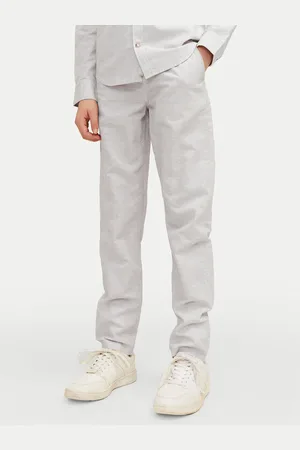 JACK&JONES JUNIOR Kalhoty z materiálu