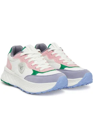 Blauer Sneakersy