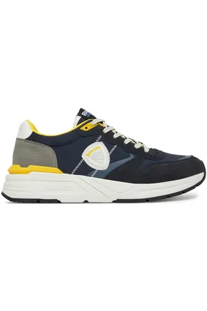 Blauer Sneakersy