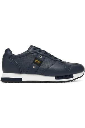 Blauer Sneakersy