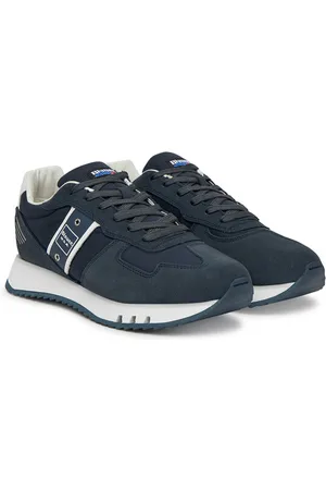 Blauer Sneakersy