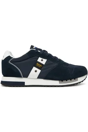 Blauer Sneakersy