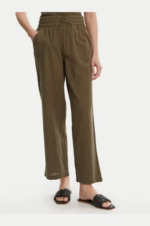 VERO MODA Kalhoty z materiálu