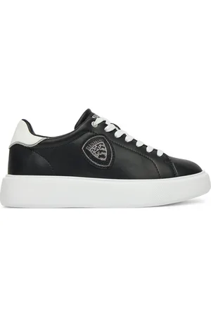 Blauer Sneakersy