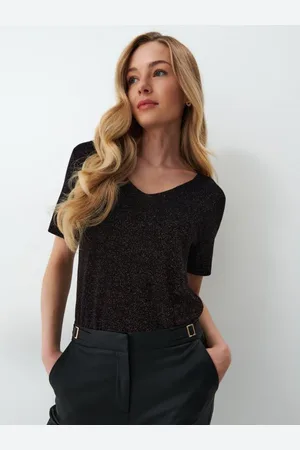 Mohito Lesklý top oversized