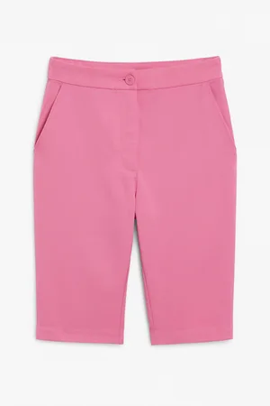 Monki Tailored bermuda shorts - Pink